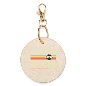 Original 2008 Retro Edition - Round Keyring - oyster - Front