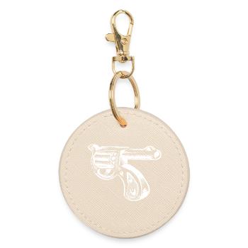 MRNRNW Selfvolver - Round Keyring - oyster - Front