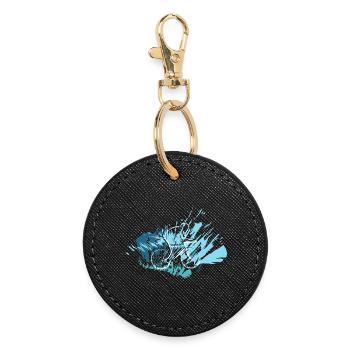 Biker Style 26 - Round Keyring - black - Front