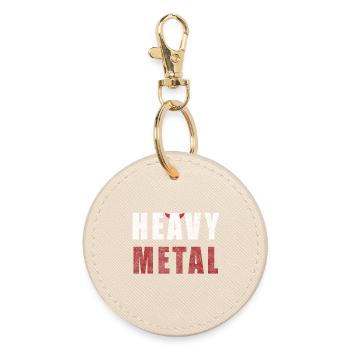Heavy Metal Motif - Porte-clés rond - huître - Devant