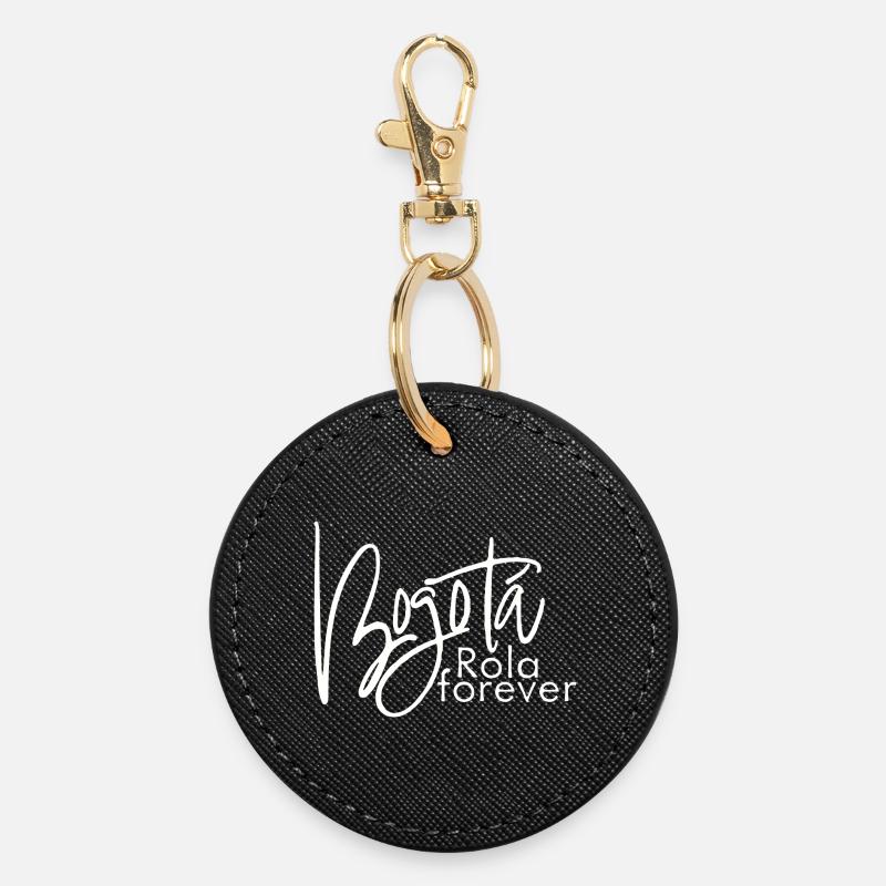 Rola pour toujours - Porte-clés rond - noir