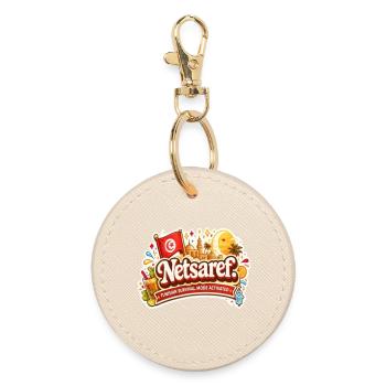 Netsaref – Funny Tunisian Survival Mode Design - Porte-clés rond - huître - Devant
