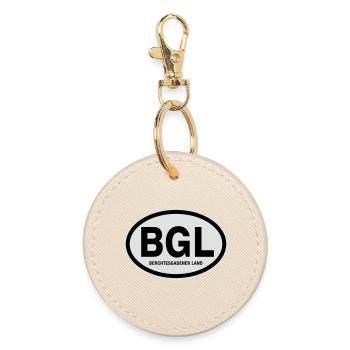 BGL Berchtesgadener Land - Runder Schlüsselanhänger - Auster - Vorne