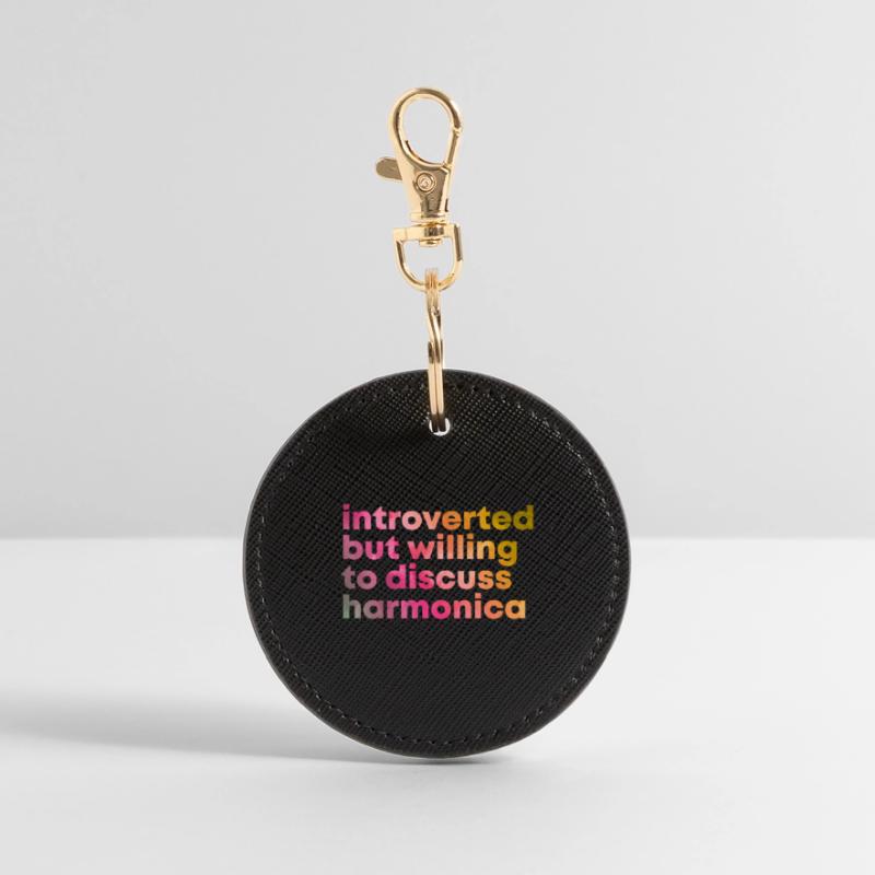 Harmonica Harmonica Porte-clés rond