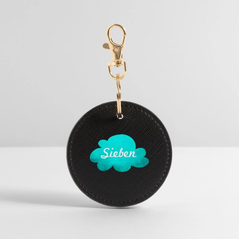 Cloud neuf Structure Ciel Citations Cool Chance Porte-clés rond