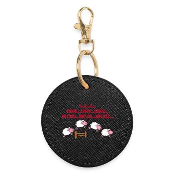 La technique de l'insomniaque - Porte-clés rond - noir - Devant