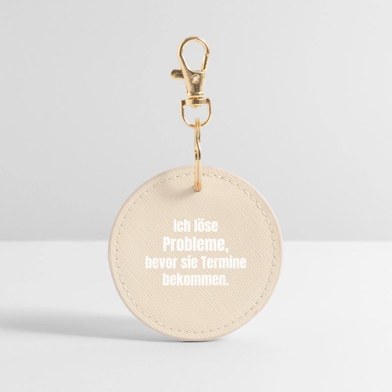 Proactive resolution before appointments Round Keyring