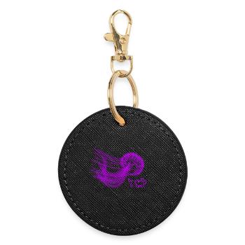 Méduses - trop jolies pour être dignes de confiance - Porte-clés rond - noir - Devant