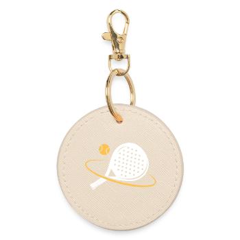 Je peux pas j ai padel - Porte-clés rond - huître - Devant