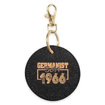 Studi 1966 - Round Keyring - black - Front