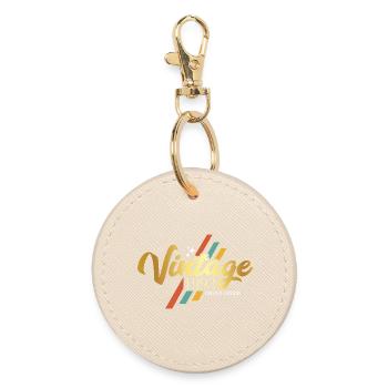 30th Birthday Vintage Sayings - Round Keyring - oyster - Front