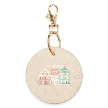 Cottbus Altmarkt, tout simplement magnifique ! Brandebourg - Porte-clés rond - huître - Devant