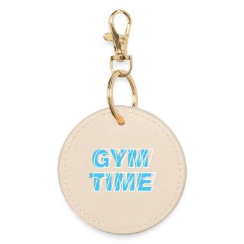 Temps de gym - Porte-clés rond - huître - Devant