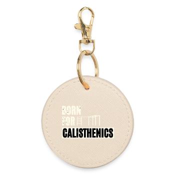 Born For Calisthenics - Runder Schlüsselanhänger - Auster - Vorne