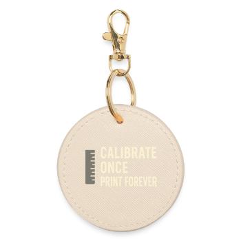 Impression 3D Maker Culture DIY Crafter - Porte-clés rond - huître - Devant