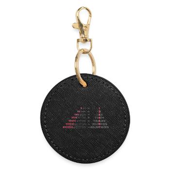 1x1 NUMBERS MATHEMATICS PALINDROME MULTIPLICATION 1^2 - Round Keyring - black - Front