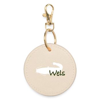 Wels - Runder Schlüsselanhänger - Auster - Vorne