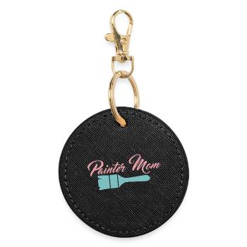 Painter Varnisher - Round Keyring - black - Front