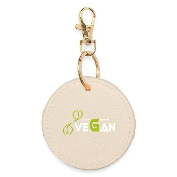 pure_vegan_power - Porte-clés rond - huître - Devant