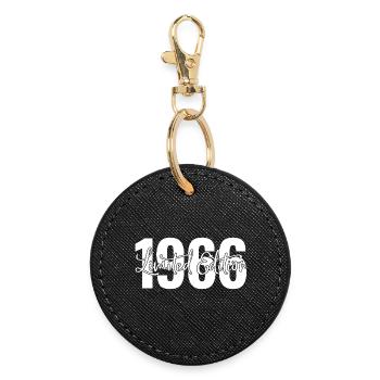 Limited edition 1966 - Runder Schlüsselanhänger - Schwarz - Vorne