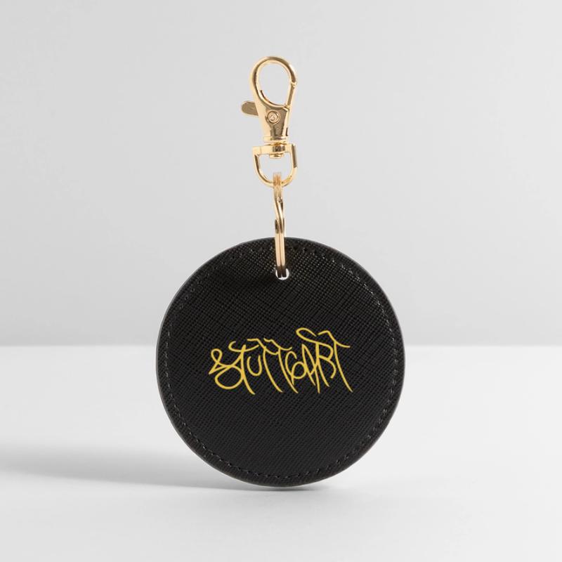 Art de rue ultramoderne Souvenir graffiti de Stuttgart Porte-clés rond