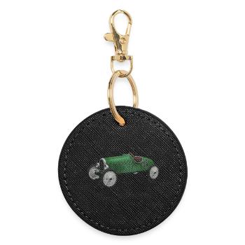 Véhicule pour enfants - Porte-clés rond - noir - Devant