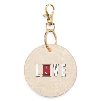 L’amour réciproque - Porte-clés rond - huître - Devant