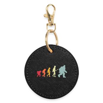 bigfoot_Evolution_4 - Porte-clés rond - noir - Devant