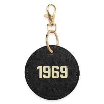 Jubilee 1969 - Round Keyring - black - Front