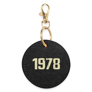 Jubilé 1978 - Porte-clés rond - noir - Devant