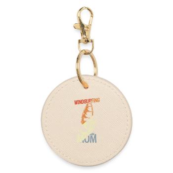 Mama Windsurfer - Round Keyring - oyster - Front