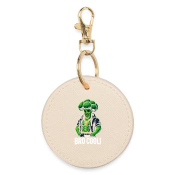 Chemise en brocoli amusante pour les amateurs de gym et végétariens - Porte-clés rond - huître - Devant