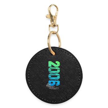Birthday Vintage 2006 Original - Round Keyring - black - Front