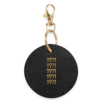 Leisure time 1971 - Round Keyring - black - Front