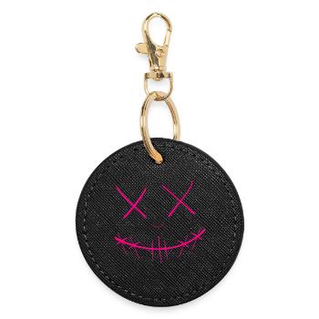 Face - Round Keyring - black - Front