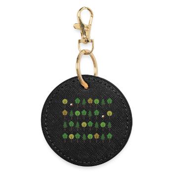 Orienteering [01.2] [orienteering] [PX] - Round Keyring - black - Front