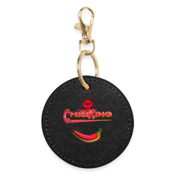 Chili King - Round Keyring - black - Front