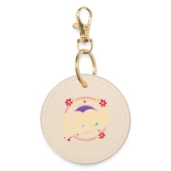 1996 Legend 30 Years Anniversary Woman - Round Keyring - oyster - Front