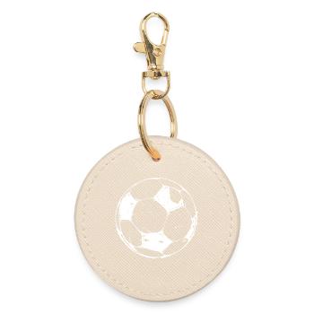 Dessin de football - Porte-clés rond - huître - Devant
