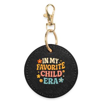 Dans l’humour de My Favorite Child Era Daughter Families - Porte-clés rond - noir - Devant