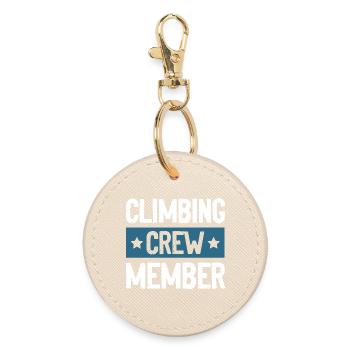 Climbing Crew - Runder Schlüsselanhänger - Auster - Vorne