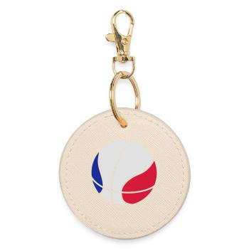 Basketball - Porte-clés rond - huître - Devant