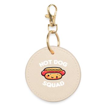 Hotdog Squad Kawaii Cartoon Tee - Porte-clés rond - huître - Devant
