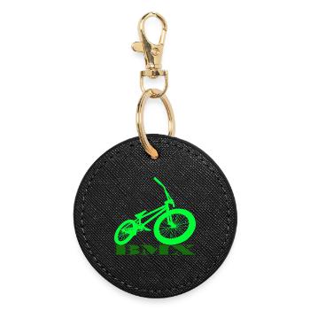 Vélo BMX - Porte-clés rond - noir - Devant