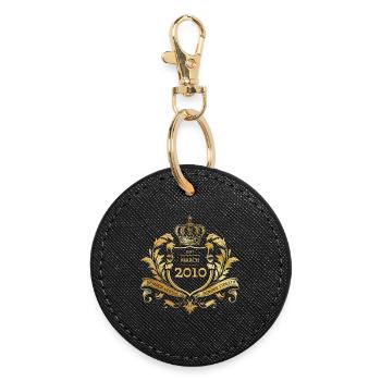 16e anniversaire Semper Verum - Créé en 03/2010 - Porte-clés rond - noir - Devant