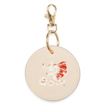 Veterinarian Veterinarian - Round Keyring - oyster - Front