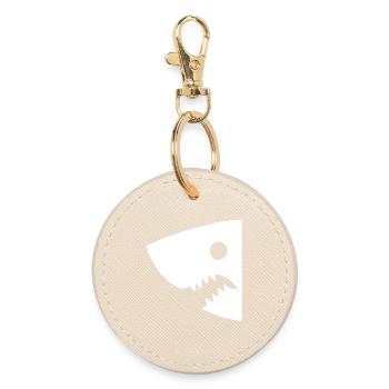 Tête de requin - Porte-clés rond - huître - Devant