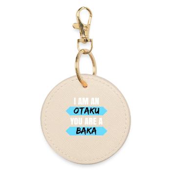 Baka Manga Otaku Anime Déclaration Pop Culture Japon - Porte-clés rond - huître - Devant
