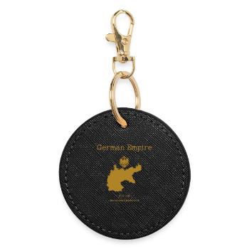 German Empire - Round Keyring - black - Front