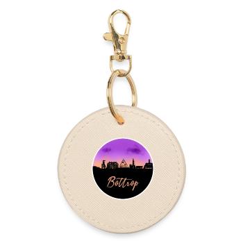 Bottrop Fine Skyline - Porte-clés rond - huître - Devant